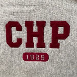 California Highway Patrol Extra Heavyweight Hoodie Sz M, Fit more like L-XL